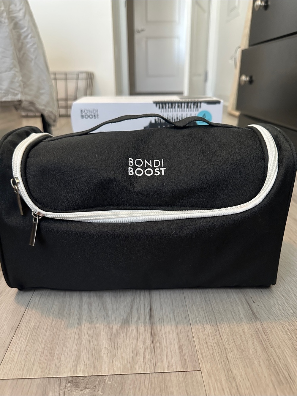 BondiBoost Black Travel/Storage Case with Extra Attachments